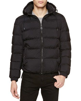 burberry brit basford quilted puffer jacket with detachable hood black|farfetch burberry puffer jacket.